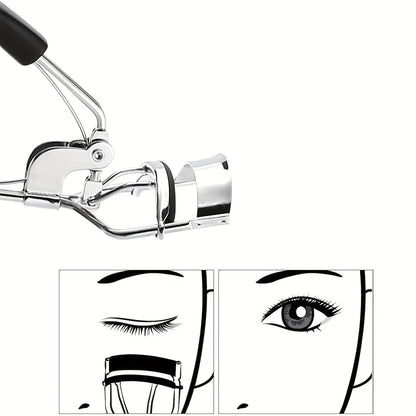 1 Piece Premium Stainless Steel Lash Curler, Makeup Tool, Long Lasting For All Eye Shapes Lash Lift/Extension Of False Eyelashes, Quick Natural Curling