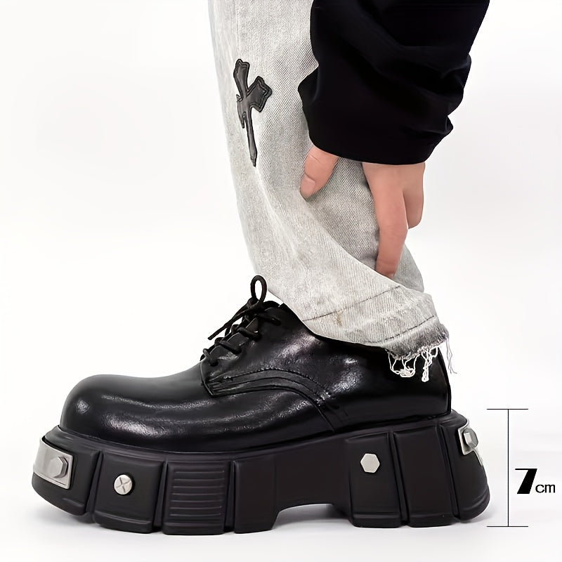 Heavy Metal Style Rivet Heavy Industry Trendy Shoes