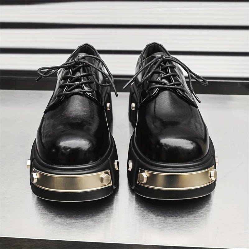 Men's Punk Style Derby Shoes
