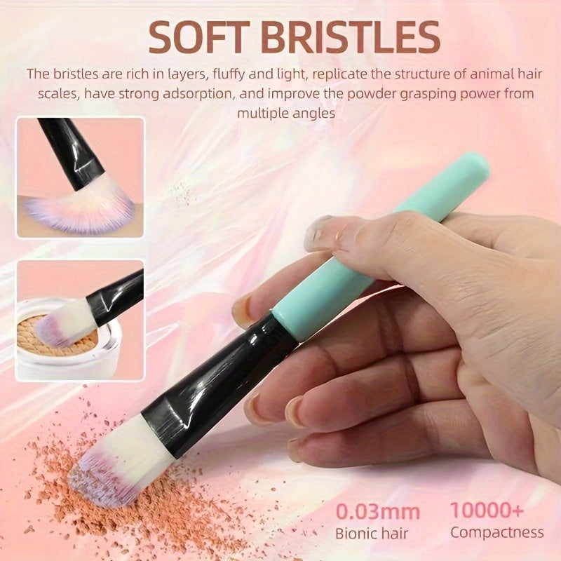 20Pcs Makeup Brushes Set Professional Soft Synthetic Hair Powder Foundation Eyeshadow Make Up Brushes Cosmetics Ideal For Makeup Beginners